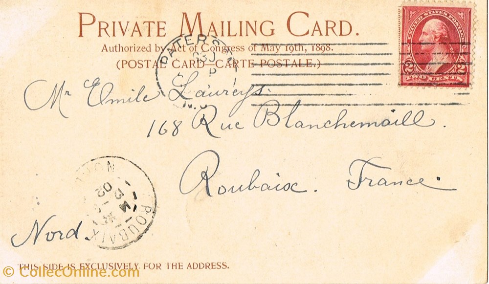 cartes postales etats unis philadelphia betz building