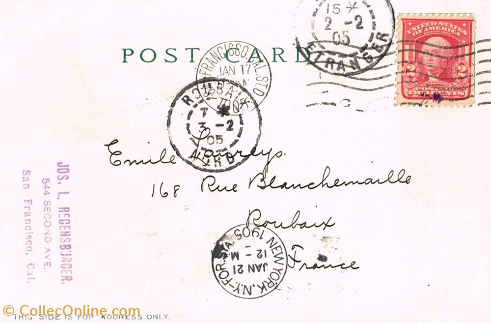 Etats Unis-San Francisco-naval monument cartes postales etats unis san francisco naval monument