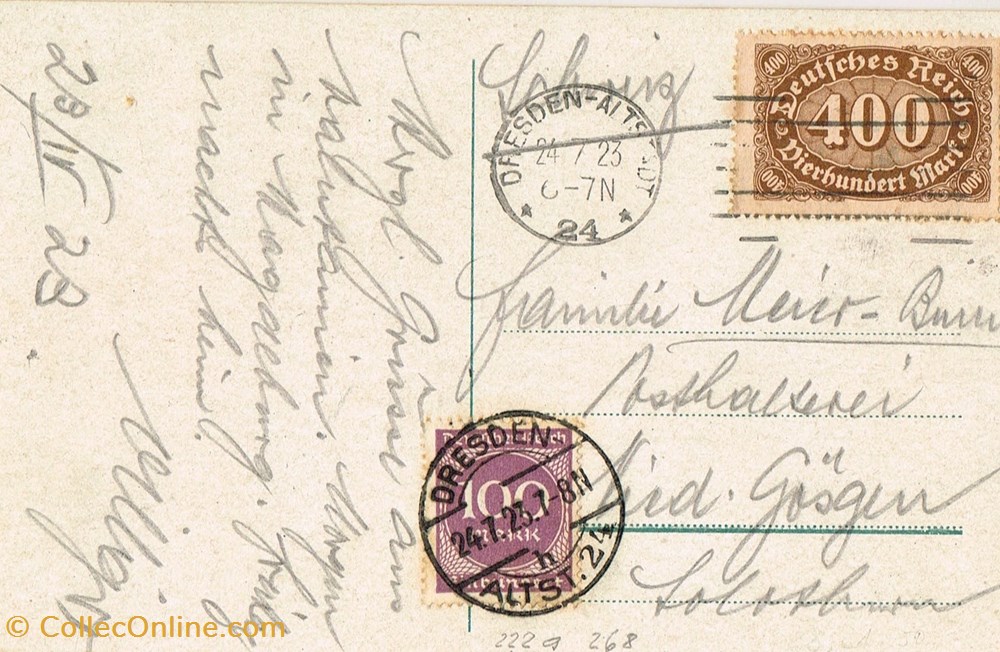 cartes postales allemagne dresden