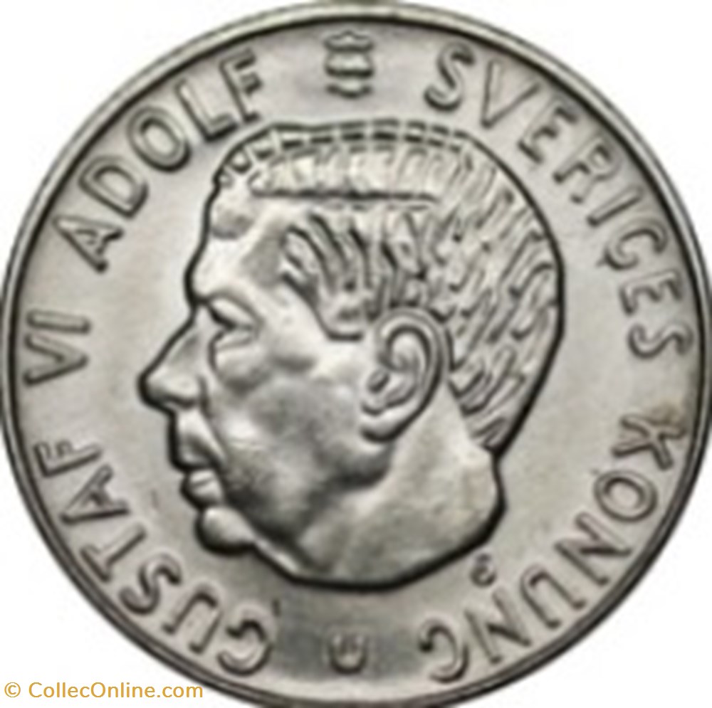 1 krona Gustaf VI Adolf Suède 1973 monnaies monde 1 krona gustaf vi adolf suede 1973