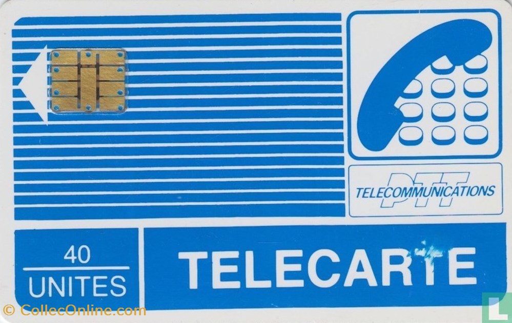 France- Telecarte 40 unités divers telecartes cartes telephoniques france telecarte 40 unites