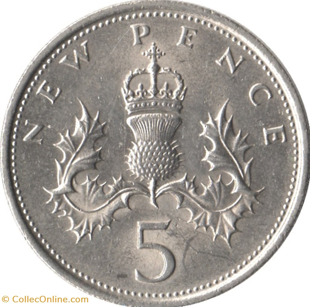 5 pence Angleterre 1971 Elizabeth II monnaies monde royaume uni 5 pence angleterre 1971 elizabeth ii