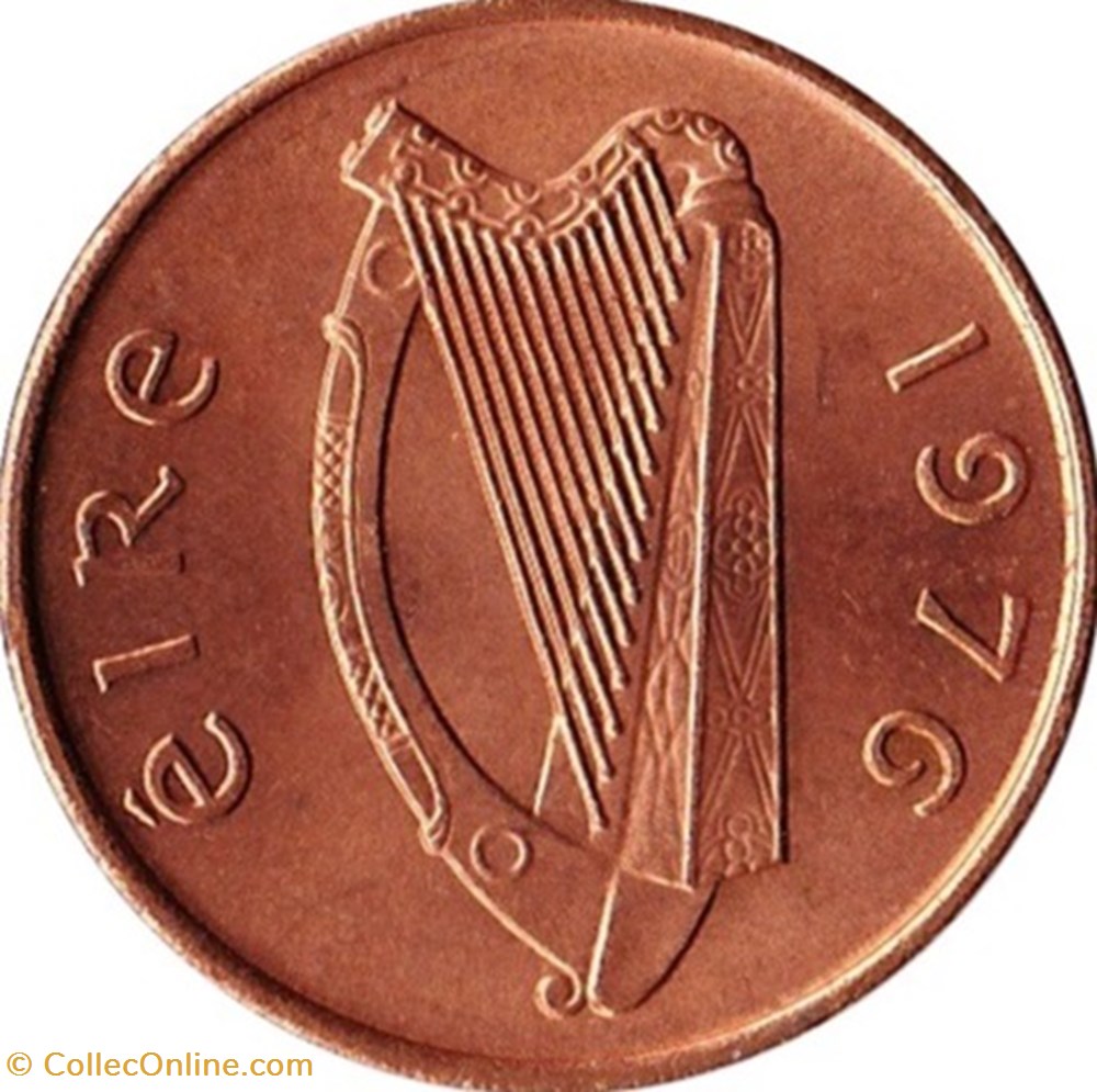 1 Penny Eire 1982 monnaies monde irlande 1 penny eire 1982