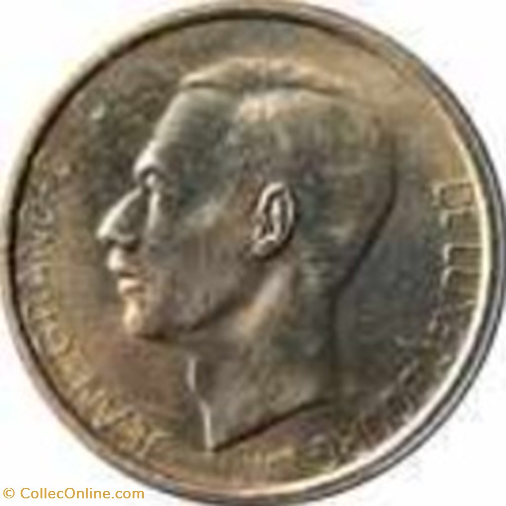 monnaies monde 20 francs duche du luxembourg 1980