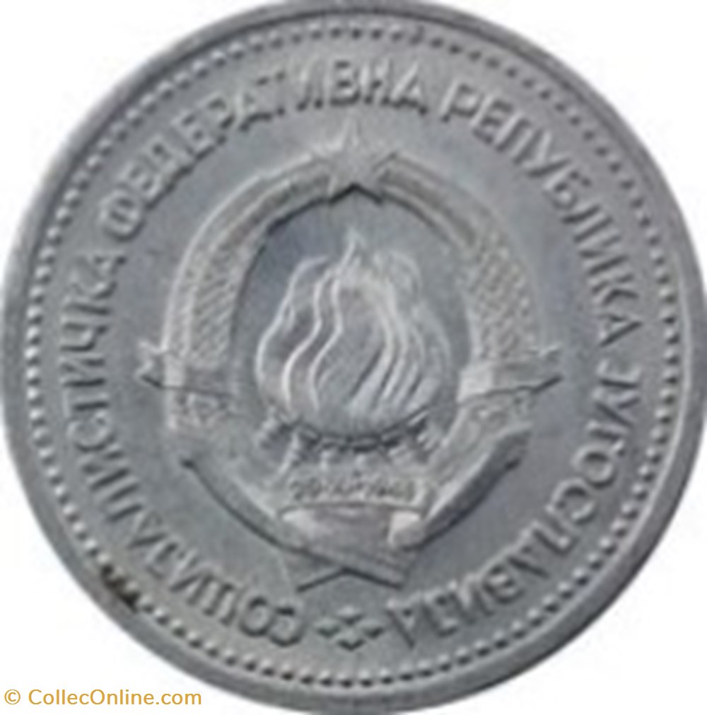 1 Dinar Yougoslavie 1953 monnaies monde 1 dinar yougoslavie 1953