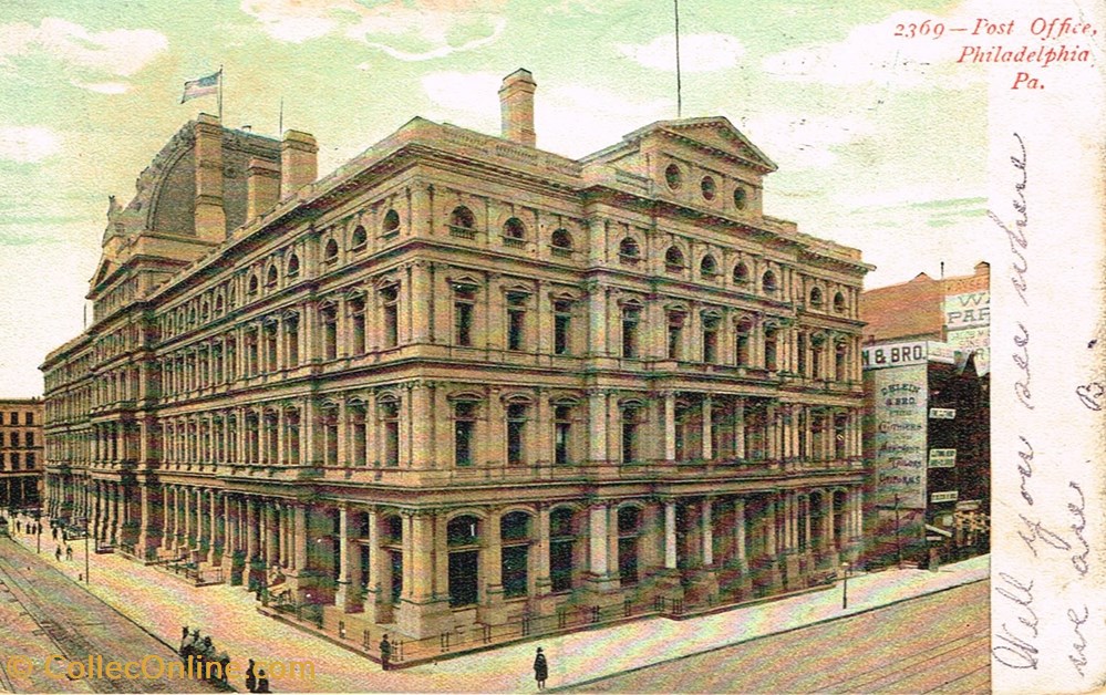 Etats Unis- Pennsylvanie -Philadelphie-Post Office cartes postales etats unis pennsylvanie philadelphie post office