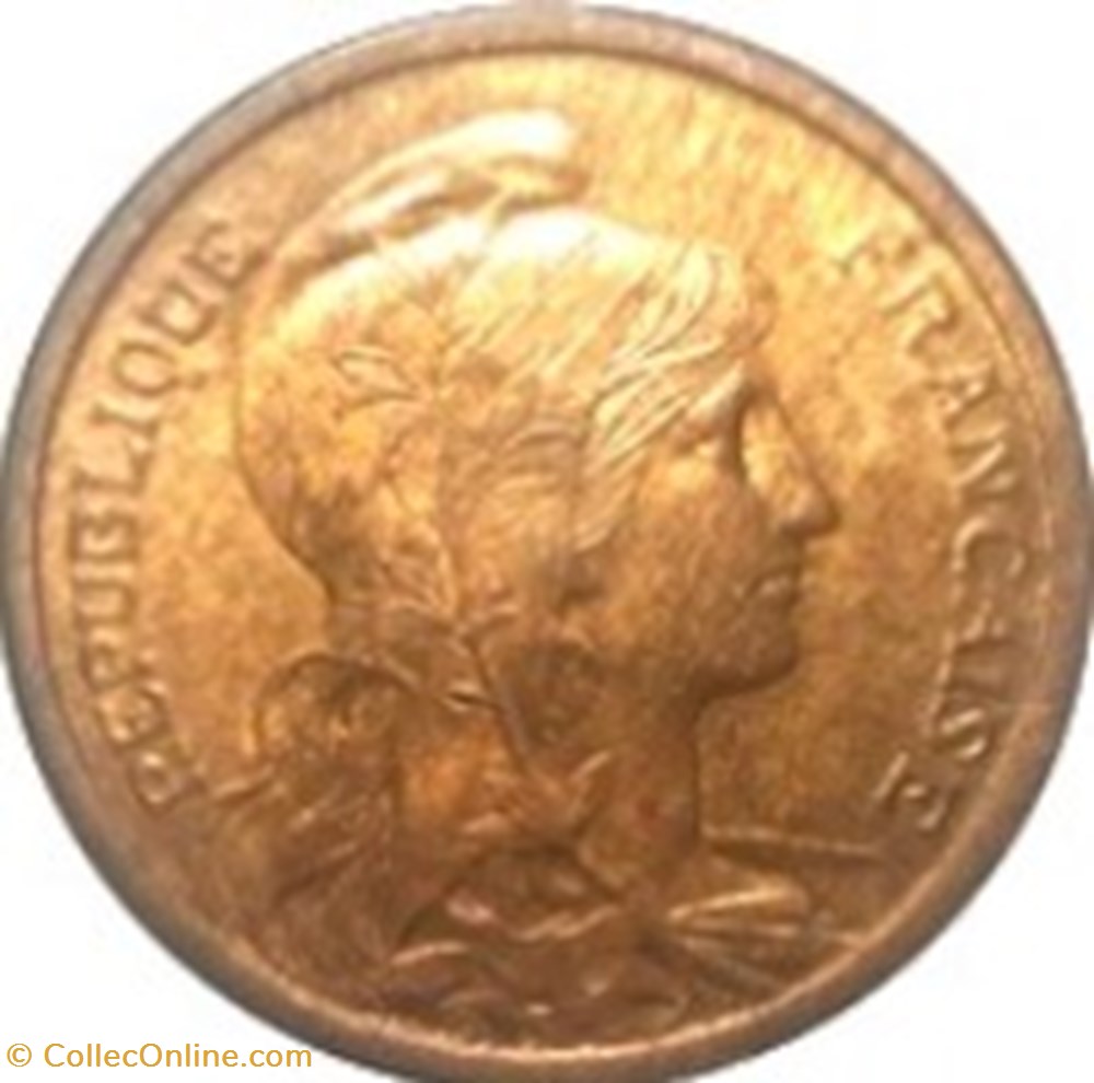 2 centimes Dupuis 1911 monnaies 2 centimes dupuis 1911