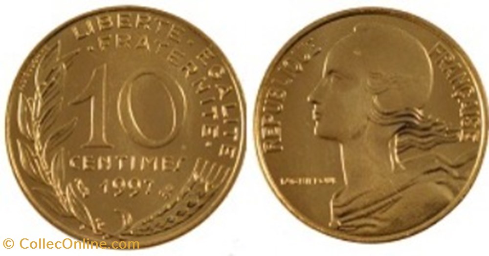 10 Centimes Marianne 1994 Abeille monnaies 10 centimes marianne 1994 abeille