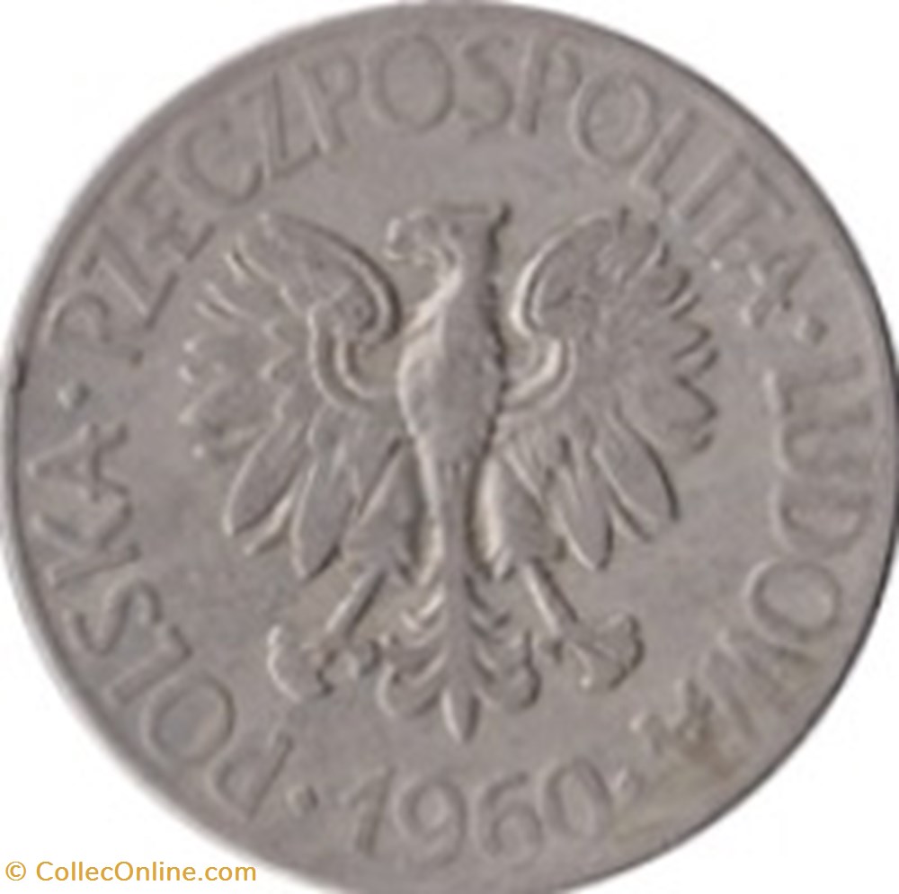 10 zlotys Kosciuszko Pologne 1960 monnaies monde 10 zlotys kosciuszko pologne 1960