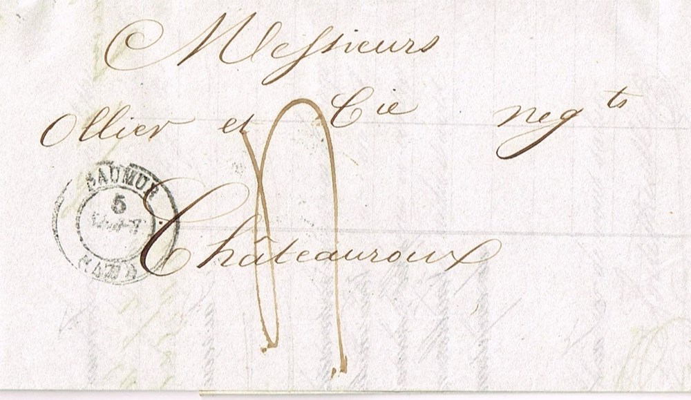 documents anciens autres france saumur banque et recouvrement
