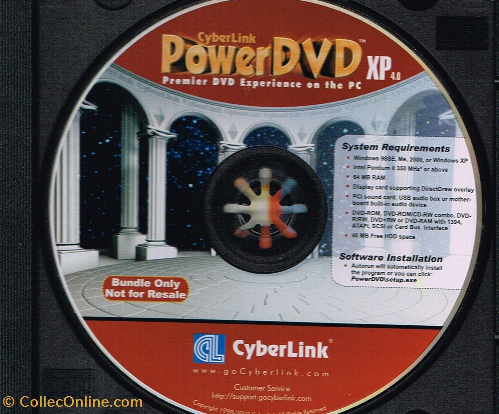 Cyberlink-Power DVD informatique logiciels cyberlink power dvd