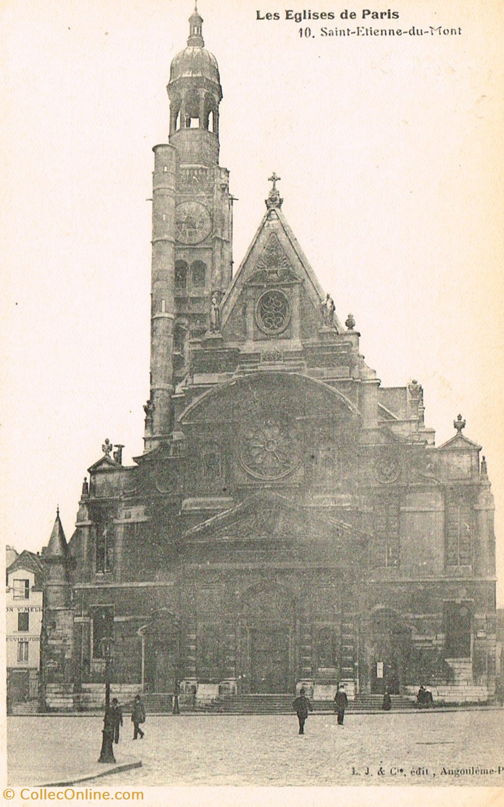 cartes postales france paris saint etienne du mont