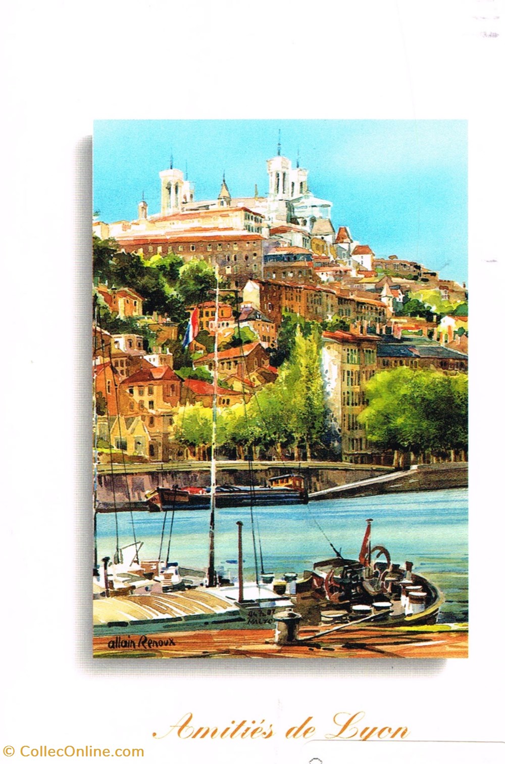 cartes postales france rhone lyon