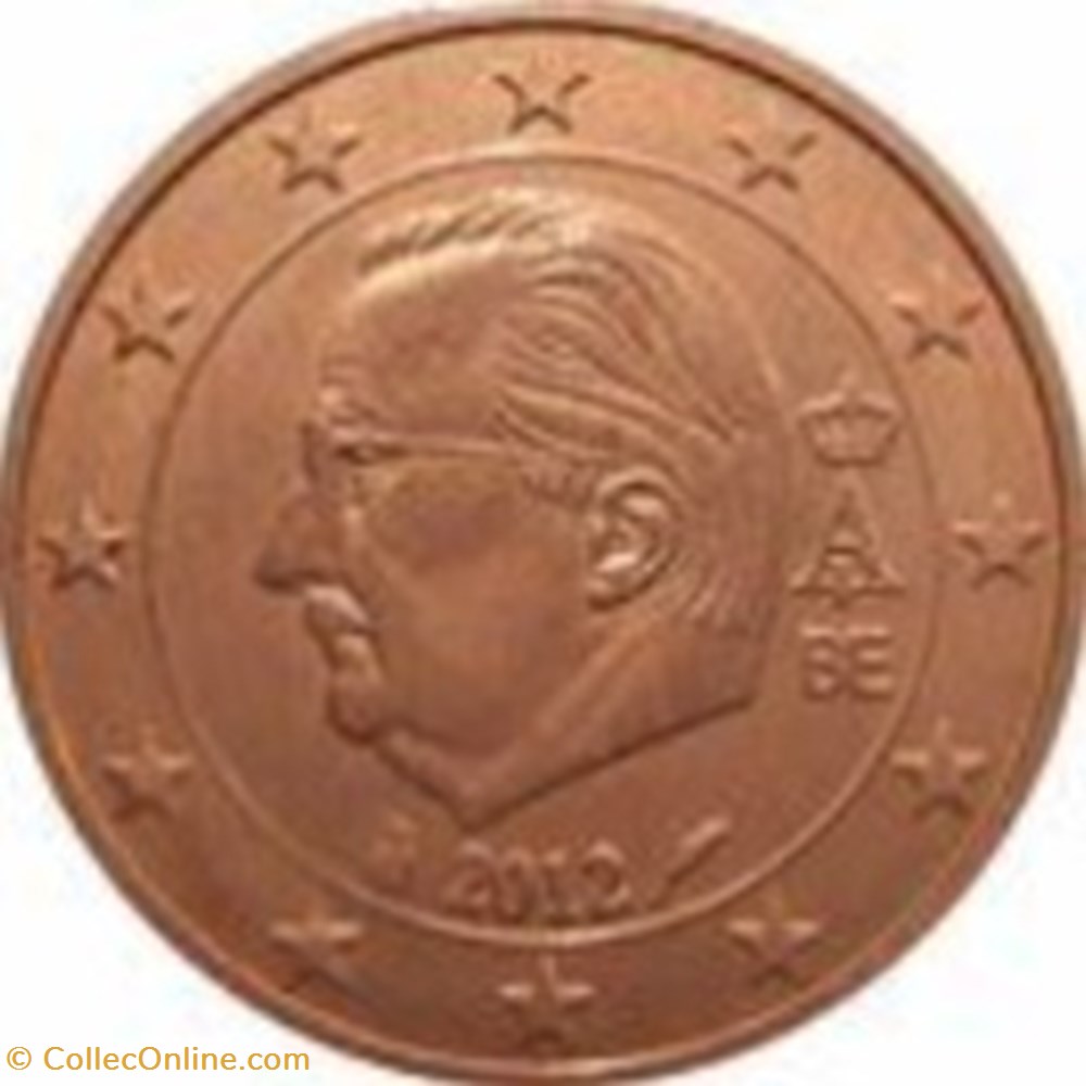 monnaies 5 cent euro belgique 2012