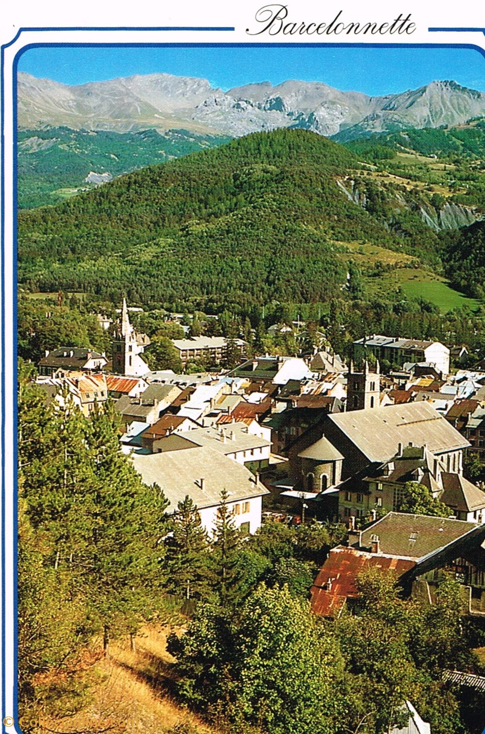 cartes postales france alpes de haute provence barcelonnette