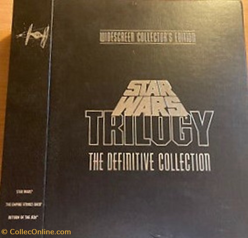 Star Wars Trilogy The Définitive Collection divers film dvd blu ray star wars trilogy the definitive collection