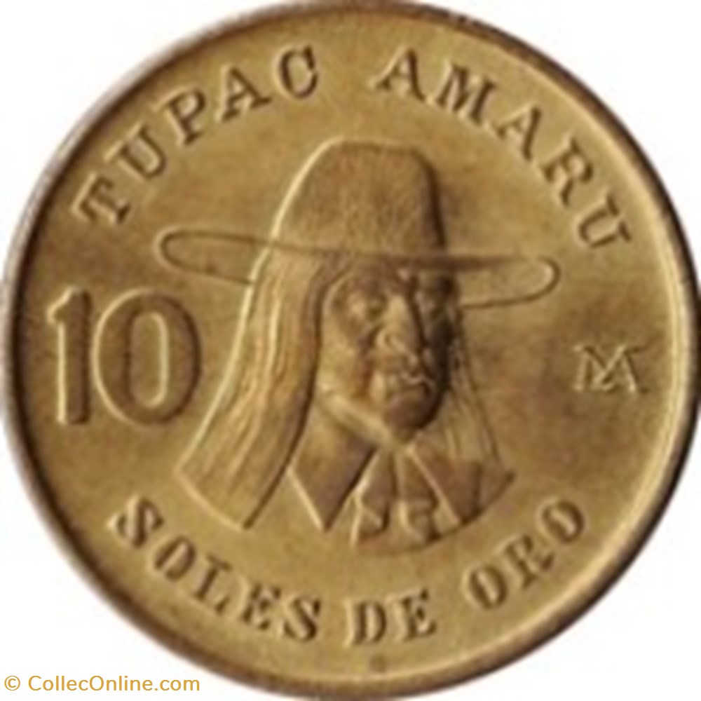 10 soles de oro Pérou 1978 monnaies monde 10 soles de oro perou 1978