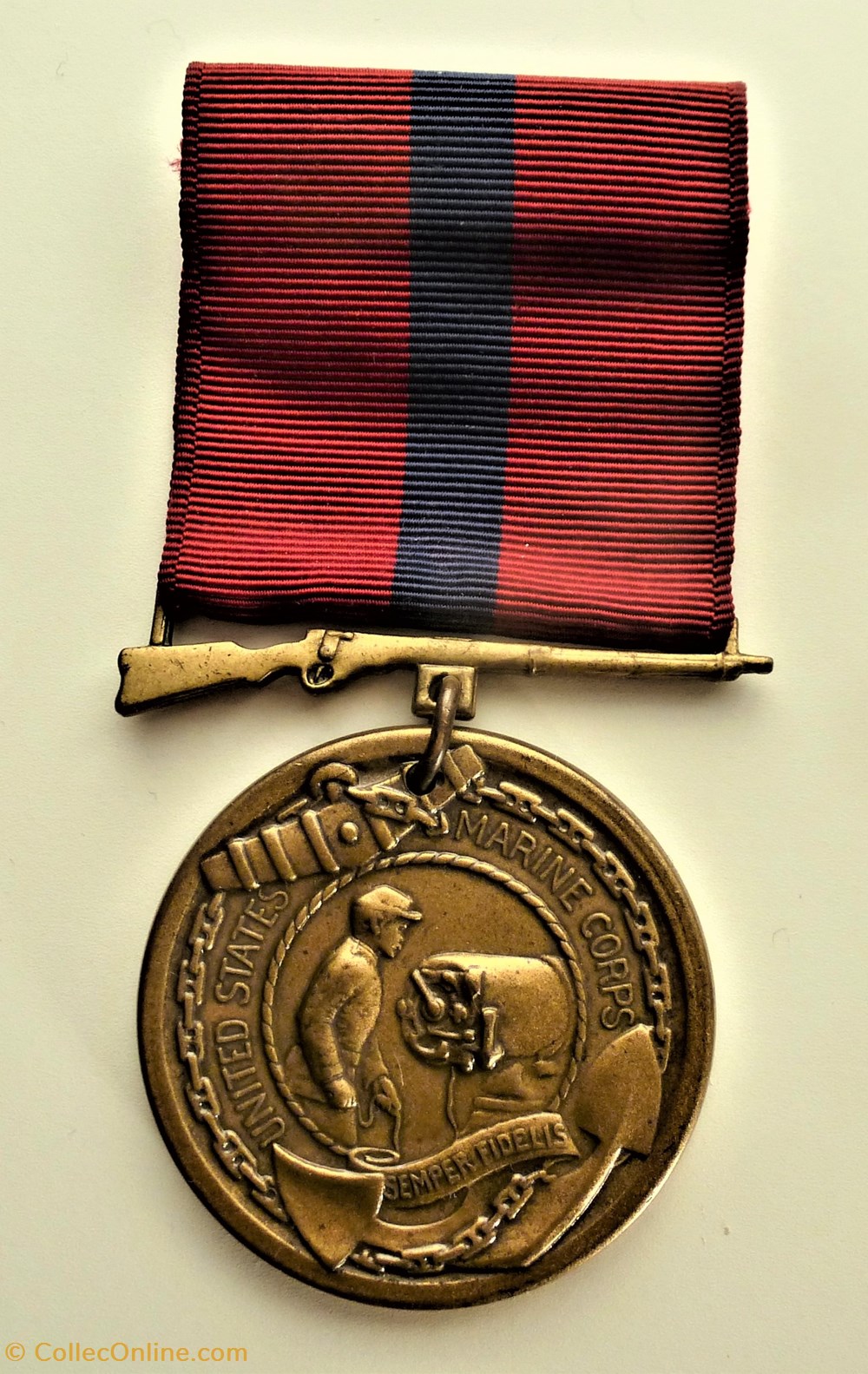 Etats Unis-Good Conduct Medal Corps des Marines militaria medailles insignes etats unis good conduct medal corps des marines