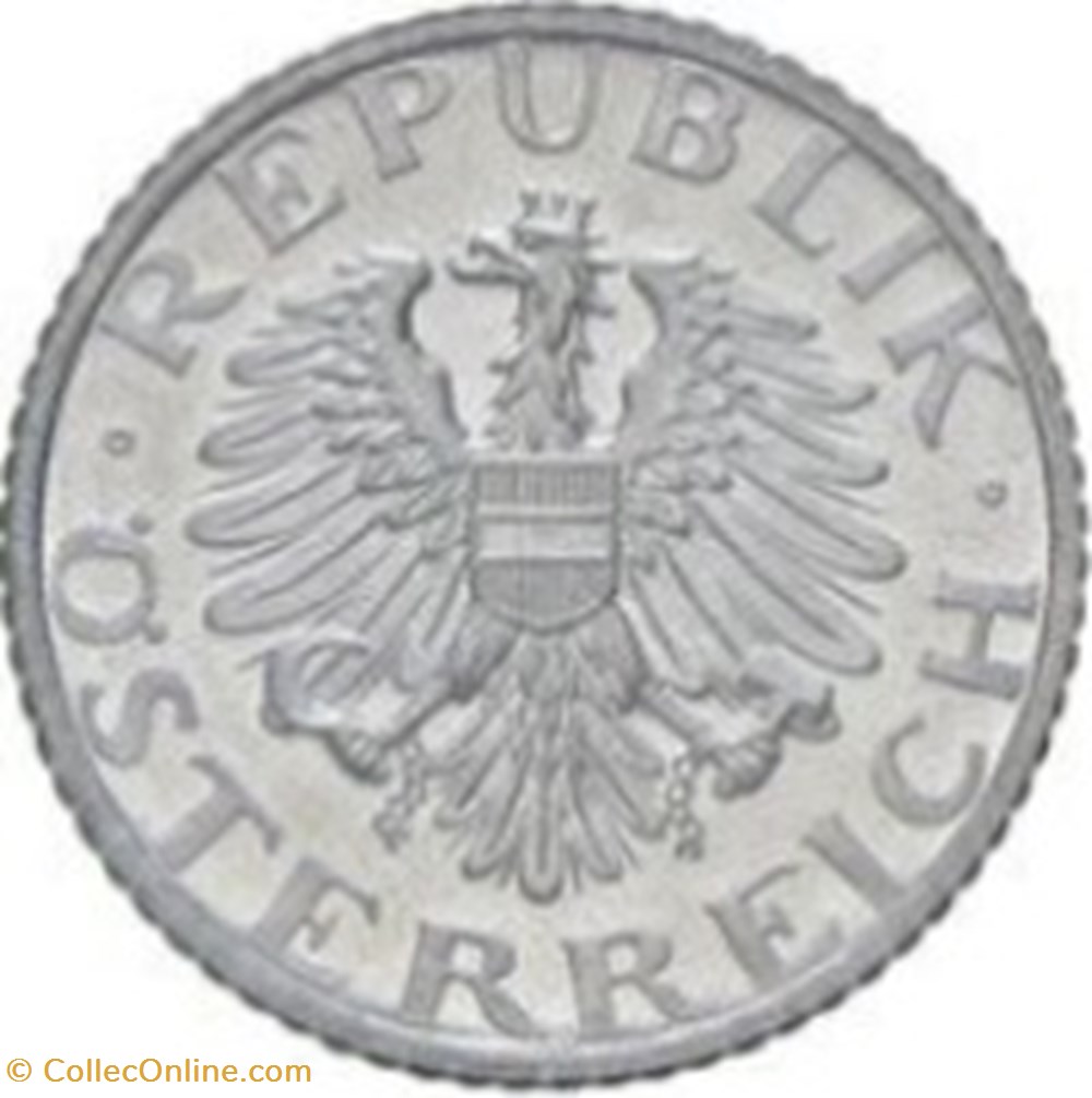 50 groschen Autriche 1947 monnaies monde 50 groschen autriche 1947