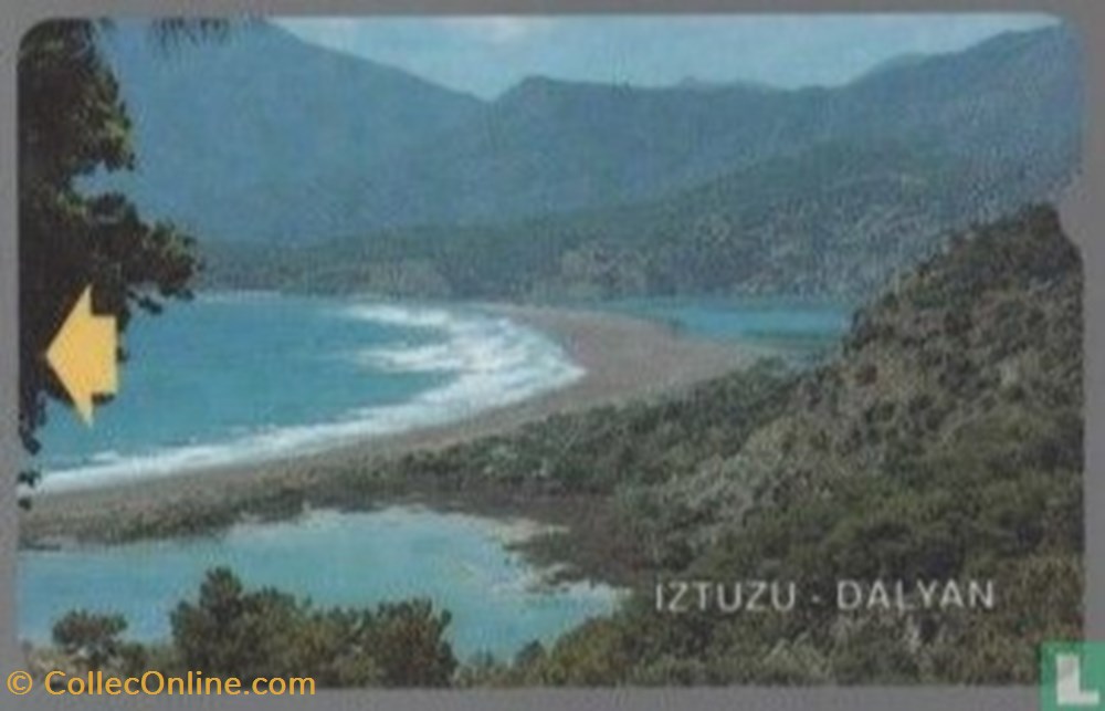 divers telecartes cartes telephoniques turquie iztuzu dalyan