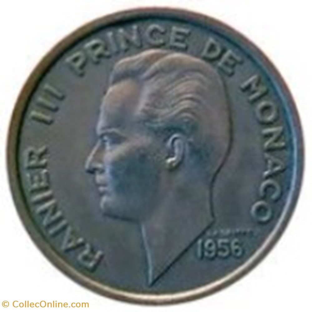 monnaies monde france 100 francs monaco rainier iii 1956