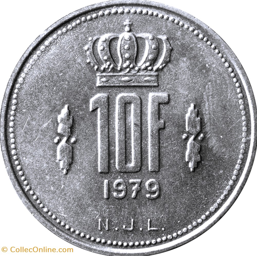 10 Francs Duché du Luxembourg 1972 monnaies monde 10 francs duche du luxembourg 1972