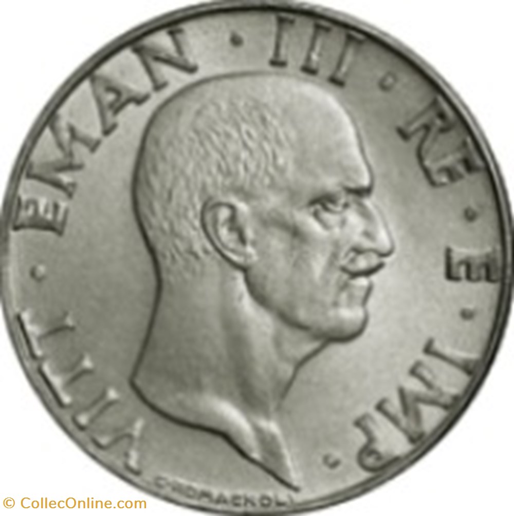 50 centesimi Victor-Emmanuel III Italie 1941 monnaies monde 50 centesimi victor emmanuel iii italie 1941