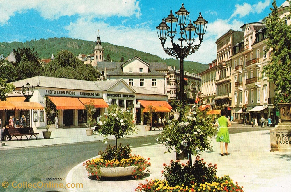 cartes postales allemagne baden baden