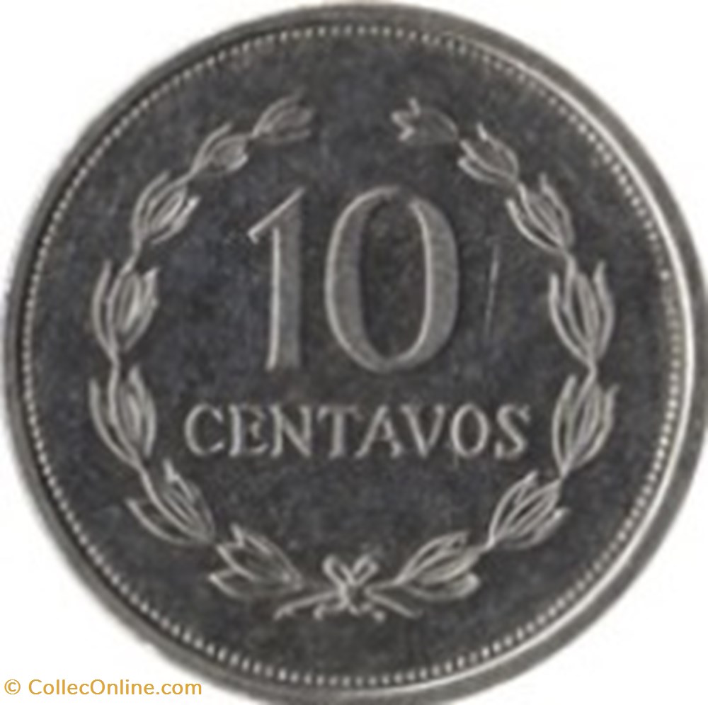10 centavos Salvador 1995 monnaies monde 10 centavos salvador 1995