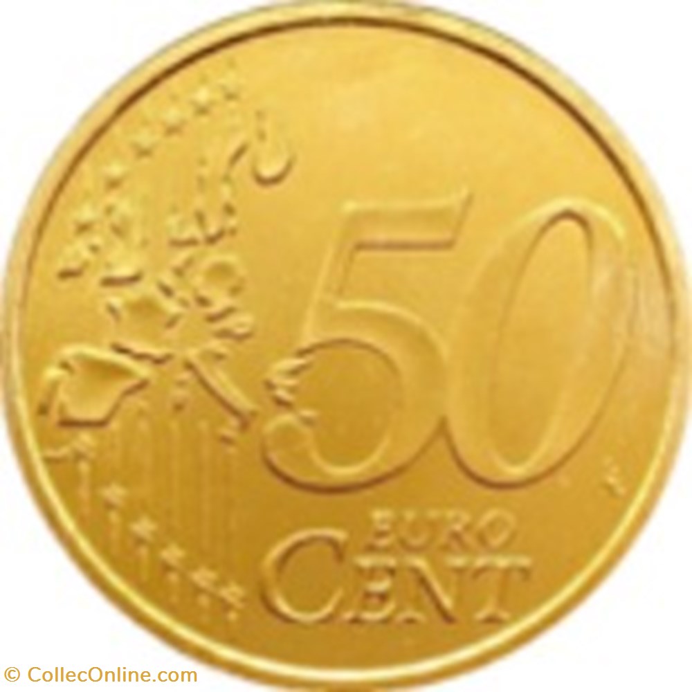 50 Cent Euro-Finlande 2002 monnaies 50 cent euro finlande 2002