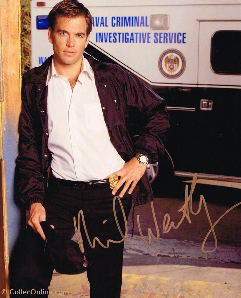 Michael Weatherly (NCIS) cinema series autographes michael weatherly ncis