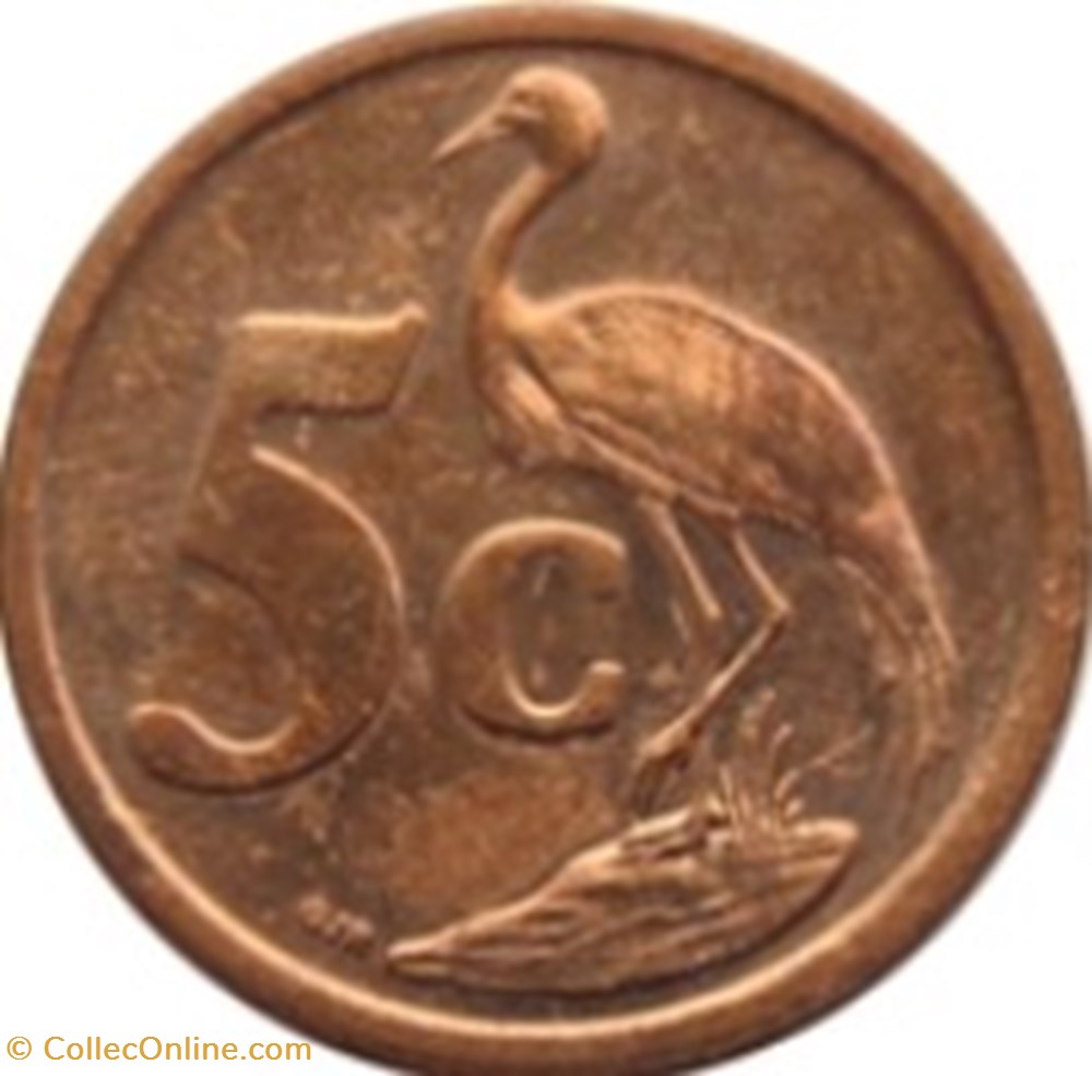 5 cents en Ndebele - ISEWULA AFRIKA Afrique du Sud 2010 monnaies monde 5 cents en ndebele isewula afrika afrique du sud 2010
