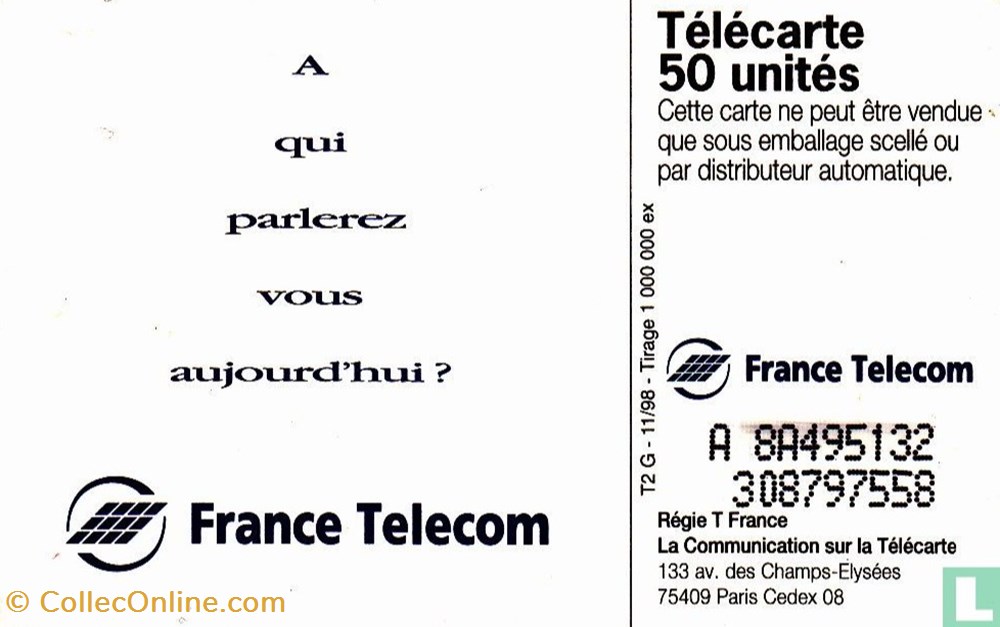 divers telecartes cartes telephoniques france a qui parlerez vous aujourd hui solaique 03 1990