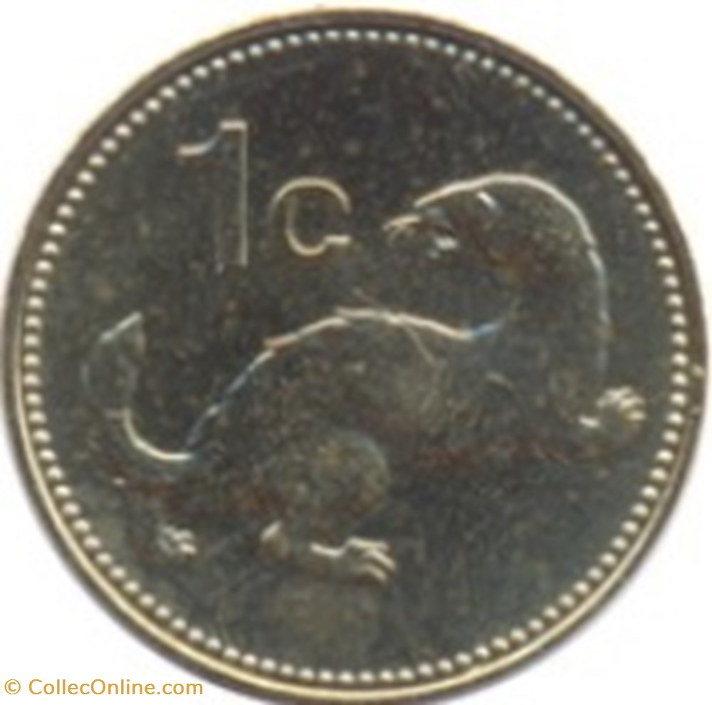 monnaies monde 1 cent 1991 malte