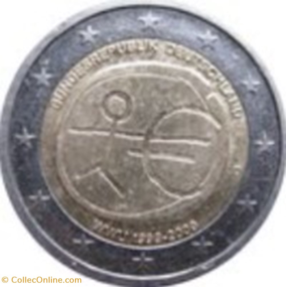 2 Euros-Allemagne 2009 A-Union économique et monétaire monnaies 2 euros allemagne 2009 a union economique et monetaire