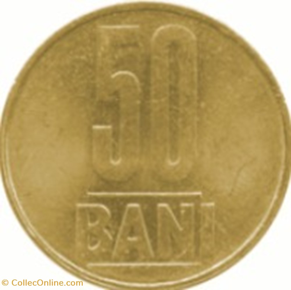 50 bani Aigle sans couronne Roumanie 2005 monnaies monde 50 bani aigle sans couronne roumanie 2005