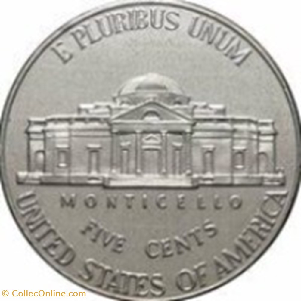 5 cents "Jefferson Nickel" Retour à Monticello Etats Unis 2013 D monnaies monde 5 cents jefferson nickel retour a monticello etats unis 2013 d