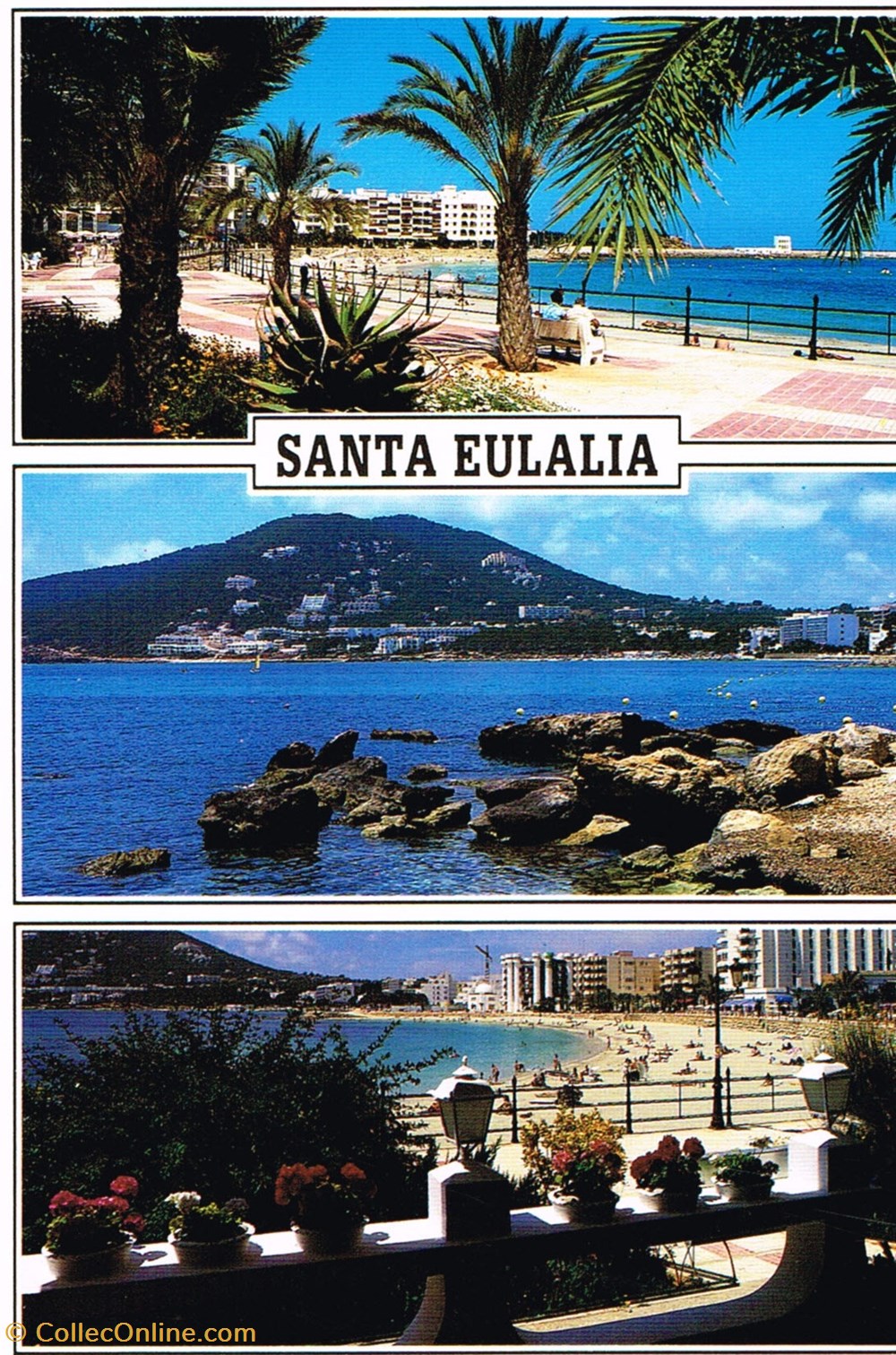 cartes postales espagne ibiza santa eulalia