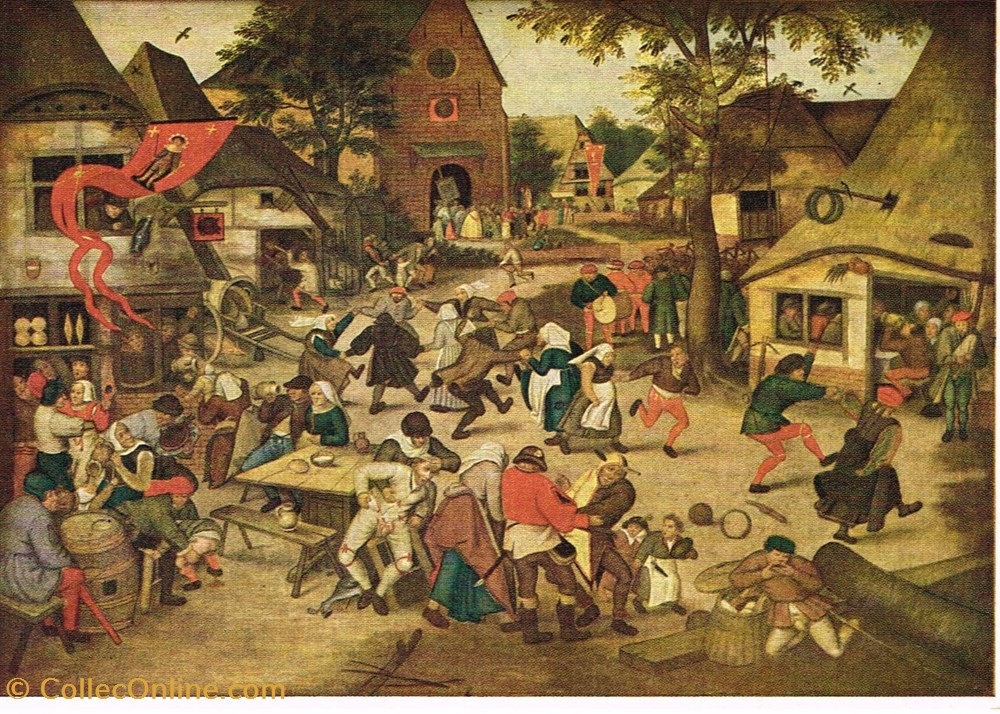 cartes postales belgique anvers museum 124 p breughel
