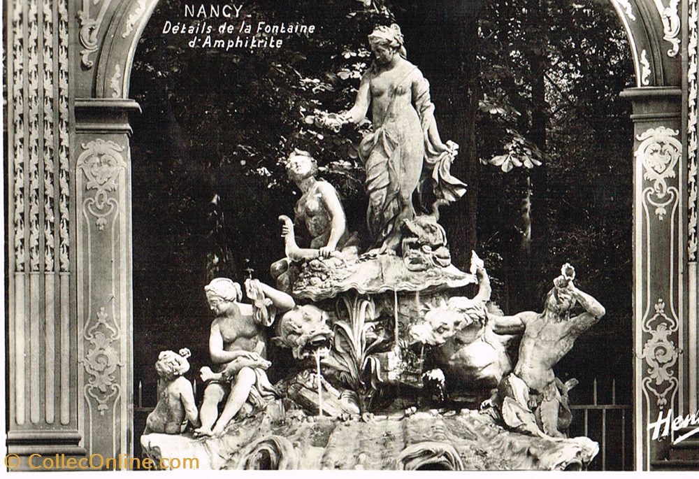 France-Meurthe et Moselle-Nancy-Fontaine d'Amphitrite cartes postales france meurthe et moselle nancy fontaine amphitrite