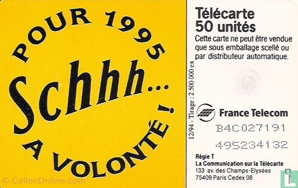 divers telecartes cartes telephoniques france schweppes gemplus 01 1 1988