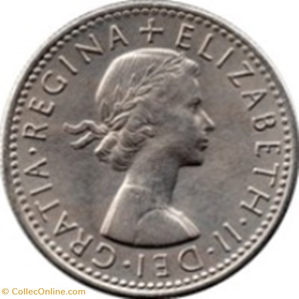 6 Pence Angleterre Elizabeth II 1966 monnaies monde royaume uni 6 pence angleterre elizabeth ii 1966