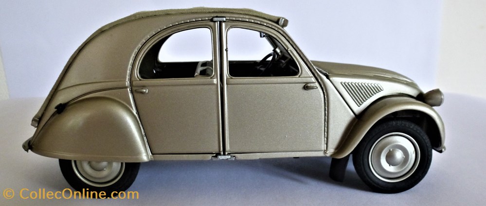 Franklin Mint-Citroën 2 CV 1951 modeles reduits voitures franklin mint citroen 2 cv 1951