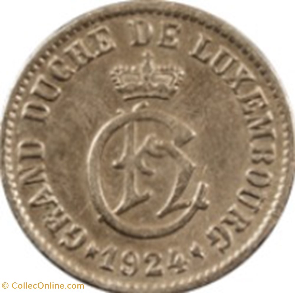 5 centimes - Charlotte Luxembourg 1924 monnaies monde 5 centimes charlotte luxembourg 1924