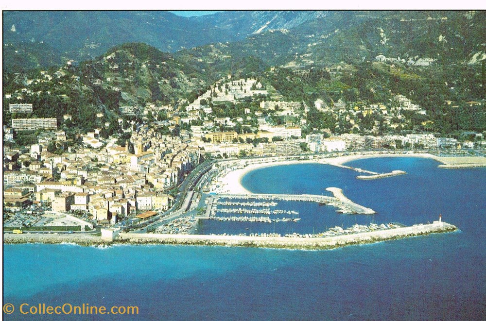cartes postales france alpes maritimes menton