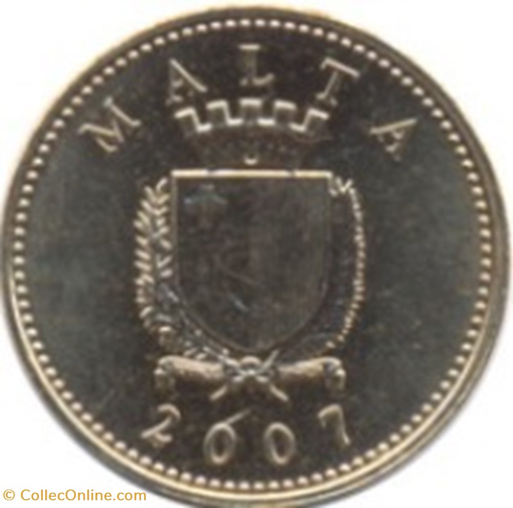 monnaies monde 1 cent 1991 malte