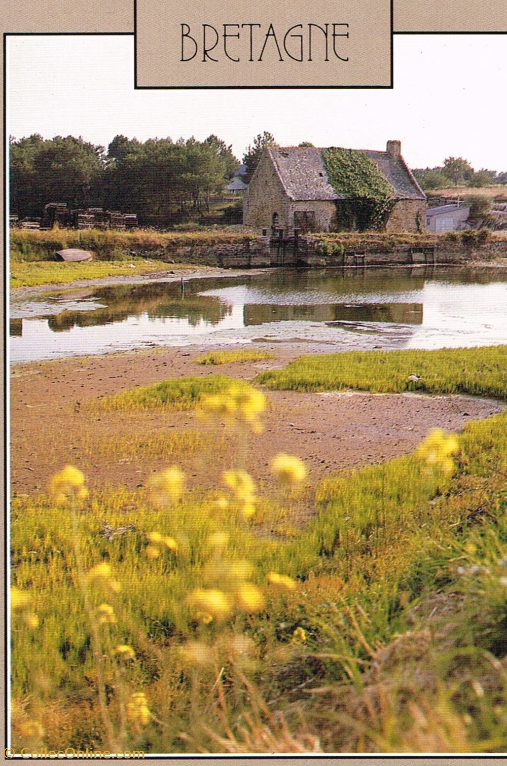 cartes postales france bretagne moulin