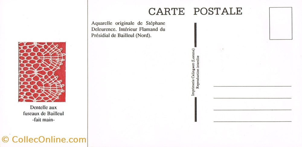cartes postales france nord bailleul dentelle de flandre