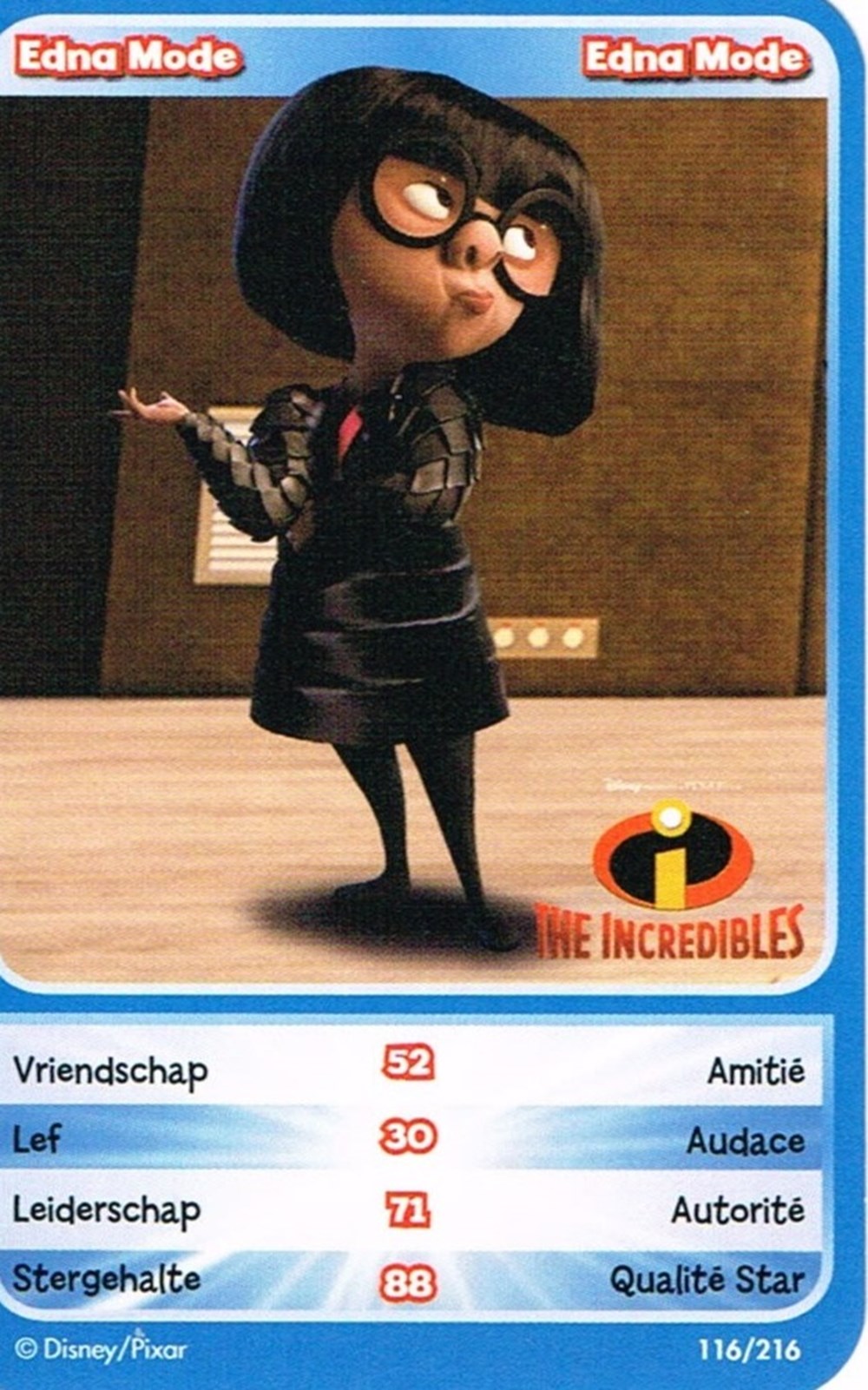cinema series the incredibles edna mode disney pixar n 116