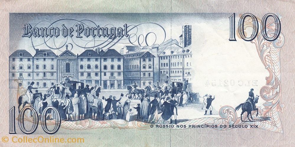 Portugal-100 escudos-31-01-1984 billets portugal 100 escudos 31 01 1984